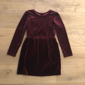 Gap kids velvet dress